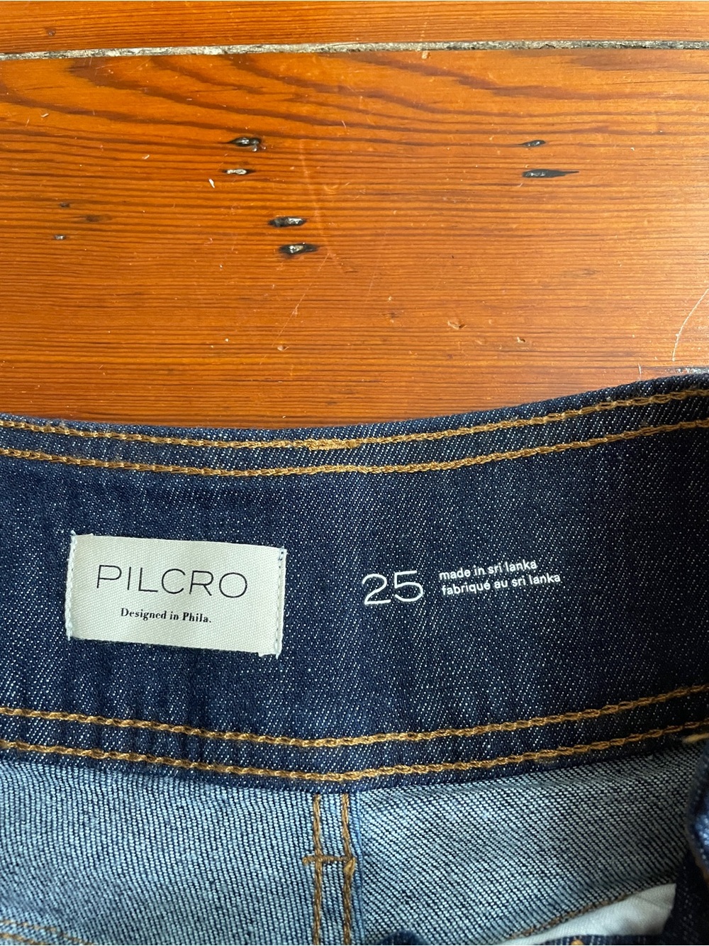 Anthropologie Pilcro Dramazzo Ultra Wide-Leg Jeans Palazzo Denim Sz 25 🧡🎀 - Picture 14 of 15